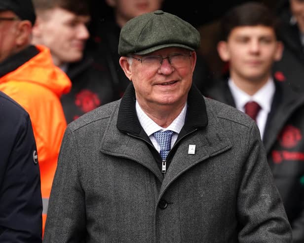 Former Manchester United manager Sir Alex Ferguson