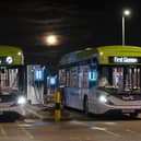 First Glasgow, which has ordered dozens of electric buses, said capping fares at £2 would mean passengers paying more for shorter journeys. Picture: First Glasgow