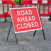 The road will be closed in late January, with traffic restrictions from early January 