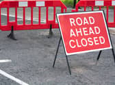 The road will be closed in late January, with traffic restrictions from early January 