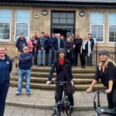 Healthy Valleys active travel project launch was finally held at Douglas St Brides and the team are now keen to spread the word.