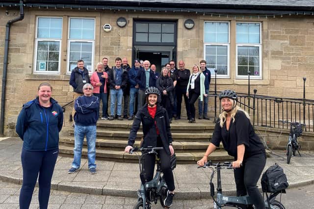 Healthy Valleys active travel project launch was finally held at Douglas St Brides and the team are now keen to spread the word.
