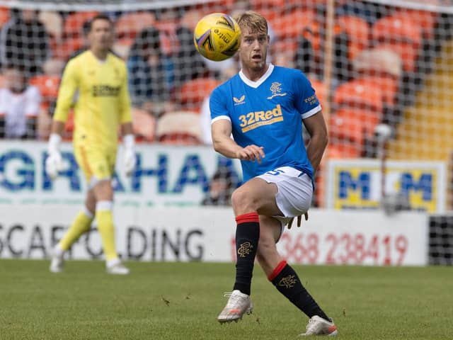 Rangers defender Filip Helander is closing in on a return to action after being sidelined since last September by a knee injury. (Photo by Steve Welsh/Getty Images)