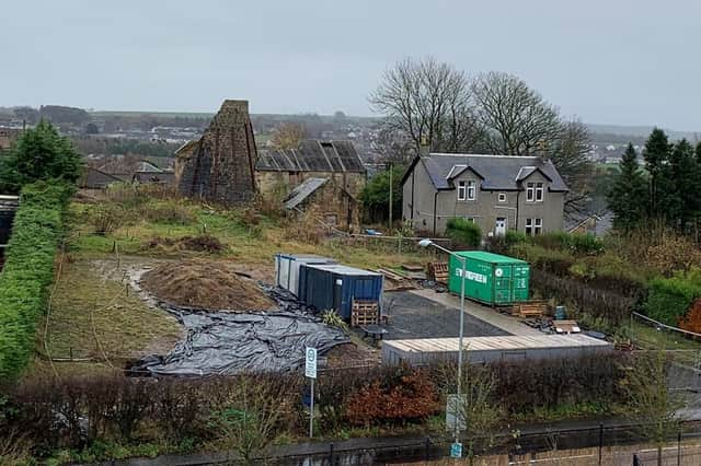 Work is now progressing after the garden had to be shut in November due to Covid