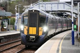 A ScotRail train. Picture: Michael Gillen