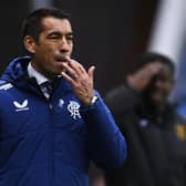 Rangers manager Giovanni van Bronckhorst is under pressure following a poor run of form. (Photo by Rob Casey / SNS Group)