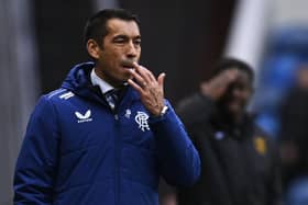 Rangers manager Giovanni van Bronckhorst is under pressure following a poor run of form. (Photo by Rob Casey / SNS Group)