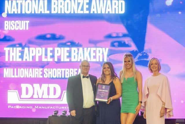 Apple Pie Bakery in Carnwath won a national bronze award at the event.