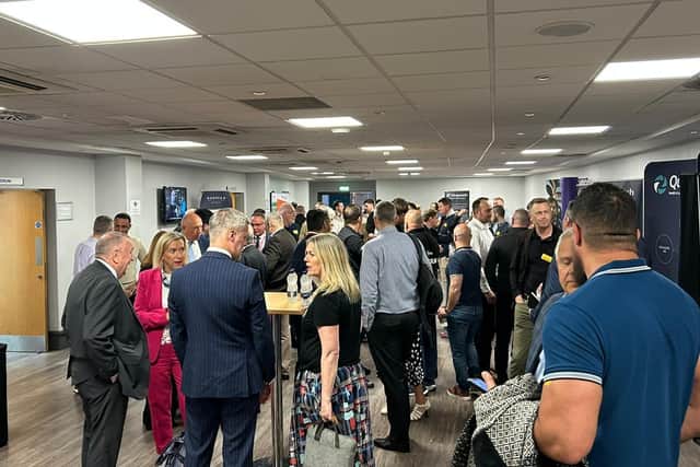 Networking at the event