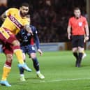 Kaiyne Woolery netted two league goals for Motherwell last season, both at Ibrox (Pic by Ian McFadyen)