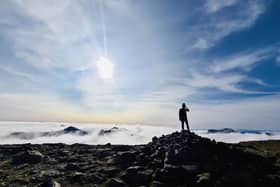 Beinn Narnain is a challenging hill standing at 926 metres tall, which is unofficially known as one of the "Arrochar Alps".