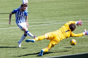 Greg Kiltie was on the scoresheet for Kilmarnock in the win over Montrose. Picture: SNS