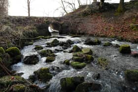 The Craigdhu Burn could present a flooding risk to the site © Copyright Richard Sutcliffe and licensed for reuse under Creative Commons Licence