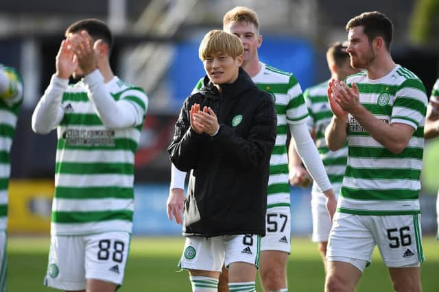 Celtic's Kyogo Furuhashi is a popular member of the dressing-room already.