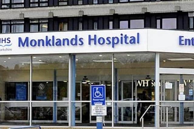 Monklands Hospital will have military personnel on hand to help.