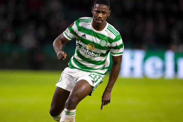 Celtic's Osaze Urhoghide is available on loan.