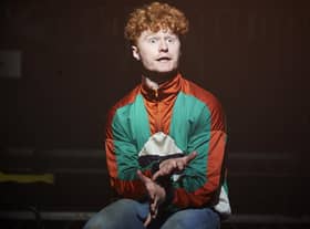 Greg Esplin as Tommy in Trainspotting Live Pic by: Geraint Lewis