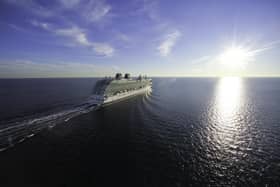 P&O Cruises Britannia at sea