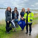 West Scotland MSP Pam Gosal MSP visits the Milngavie Reservoirs