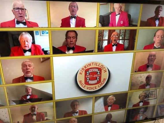 Kirkintilloch Male Voice Choir celebrate their centenary - virtually!