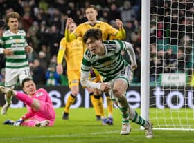 Kyogo Furuhashi was among the goalscorers for Celtic against Livingston but Postecoglou believed his team should have scored more.