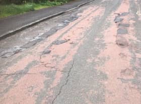 The condition of Brackenrig Crescent has been a long-running concern
