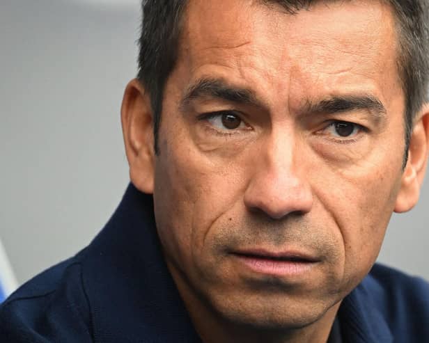 The final line-up decisions for Giovanni van Bronckhorst have to be made ahead of the SPFL kick-off on Saturday lunchtime. (Photo by ANDY BUCHANAN/AFP via Getty Images)