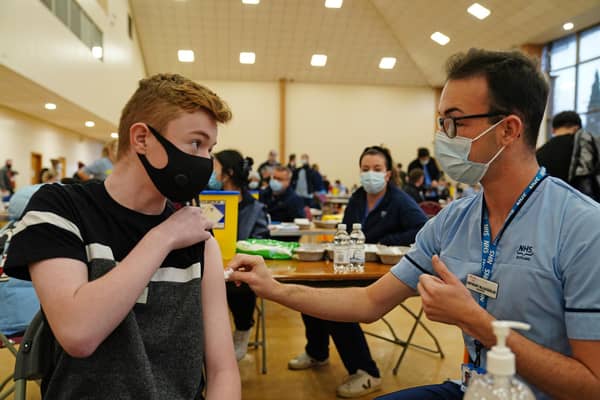 Covid-19 cases in Glasgow are slowly rising. 