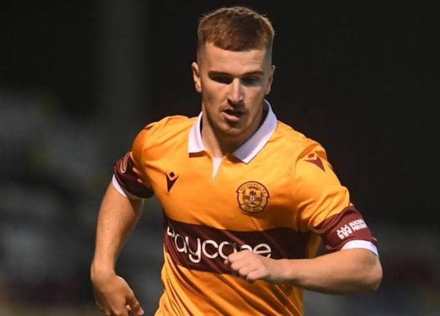 New Clyde signing Harry Robinson (pic: Motherwell FC)