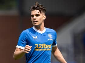 Rangers' Ianis Hagi is set for a move to Roma - according to reports in Romania. (Photo by Craig Williamson / SNS Group)