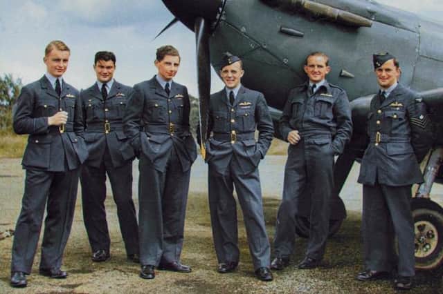 Young PRU pilots who risked their lives in the summer of 1941. (Pic: Andy Fletcher)