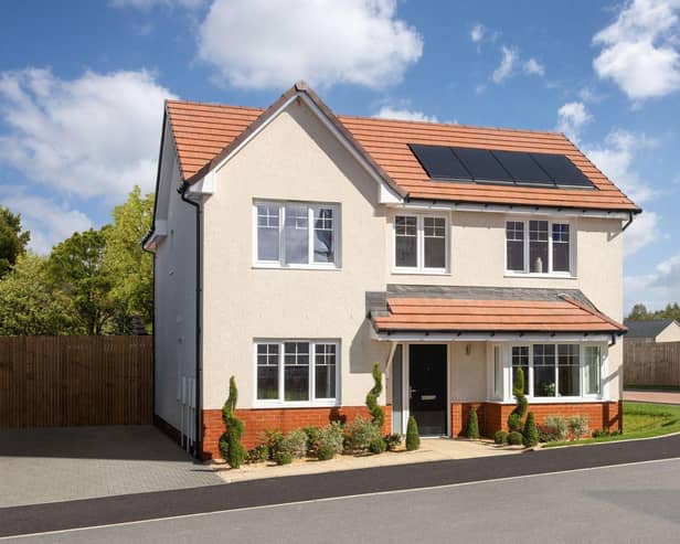 Now available - The five-bedroom detached Rainbrook (pictured) is available with the 'dream move' package