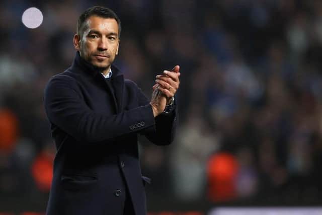 Rangers manager Giovanni van Bronckhorst has been successful in his request for more time to prepare for the first leg of the Europa League semi-final against RB Leipzig. (Photo by Craig Williamson / SNS Group)