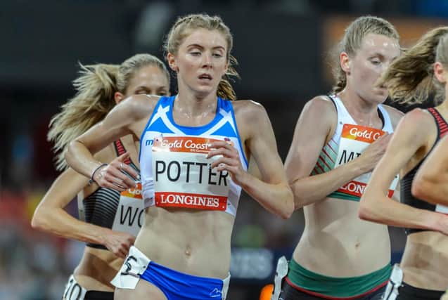Beth Potter in action at the 2018 Commonwealth Games (pic: Bobby Gavin)