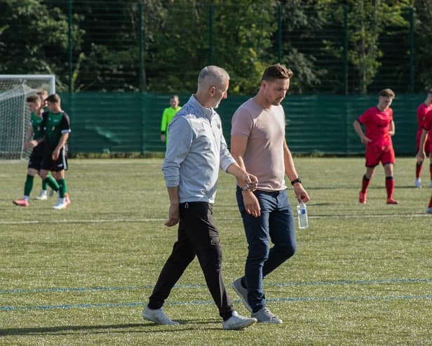 Caledonian Braves gaffer Ricky Waddell (right) (Submitted pic)