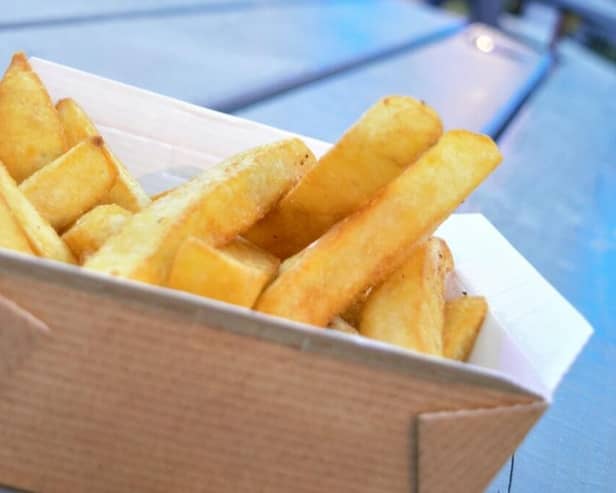 Chips, a festival favourite, have taken centre stage at Surgeons Quarter