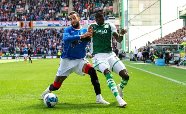 When Hibs and Rangers entertainment usualy follows . (Photo by Ross Parker / SNS Group)
