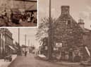 Old Tolbooth in Carnwath, had it survived, would have been the oldest of its kind in Scotland. Inset: the Carnwath Smiddy operated on site from the late 19th Century.