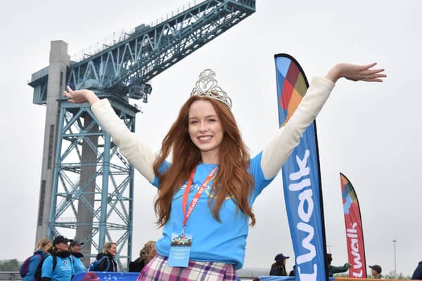 Miss Scotland, excited to  raise awareness of MS and funds for Revive MS Support