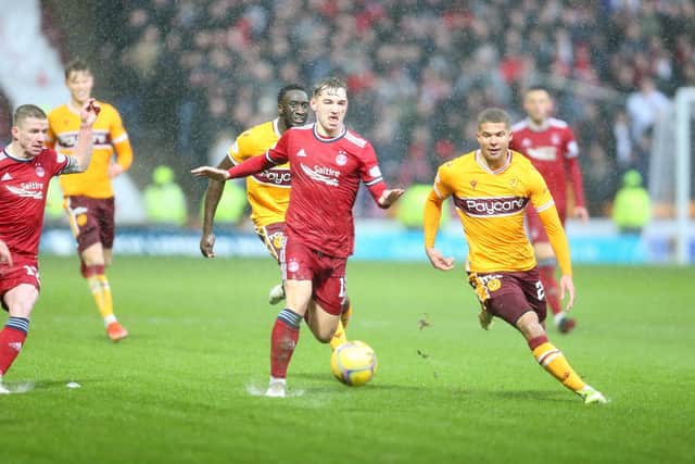 Joe Efford, right, had early strike disallowed for hosts