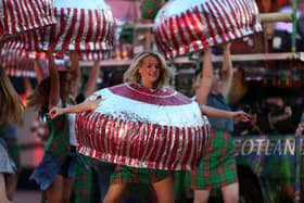 Performers dressed as Tunnock's Teacakes played a starring role in the 2014 Commonwealth Games Opening Ceremony in Glasgow (Picture: Andrew Milligan)