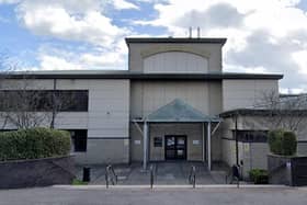 Airdrie Sheriff Court heard how Scott Howie was confronted by members of a self-styled child protection group after the online sting