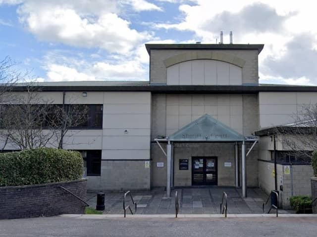 Airdrie Sheriff Court heard how Scott Howie was confronted by members of a self-styled child protection group after the online sting