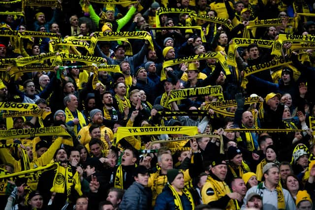 Celtic will face a sold-out stadium when they take on Bodo/Glimt.