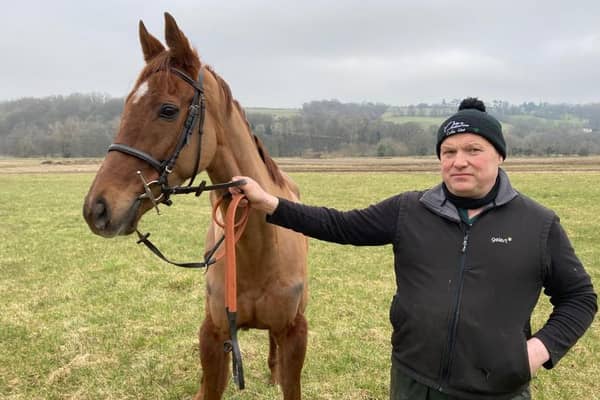 Willie Young Junior with Ardera Cross