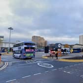 Buchanan Street Bus Station where the incident took place.  