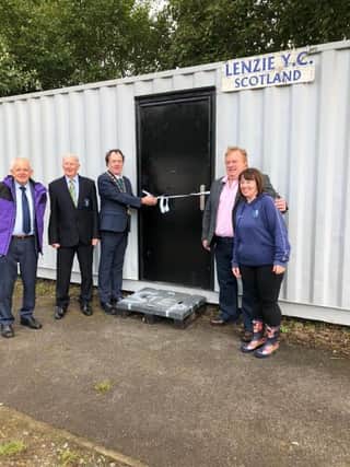 Lenzie Youth Club new container