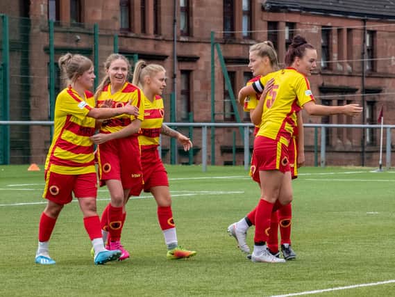 It was a championship debut to cherish on Sunday for the newly-created Rossvale women's team (picture by Kelly Neilson)