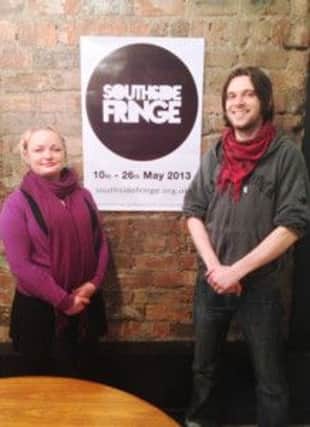 Fringe founders Corinna Currie and Crawford Smith.