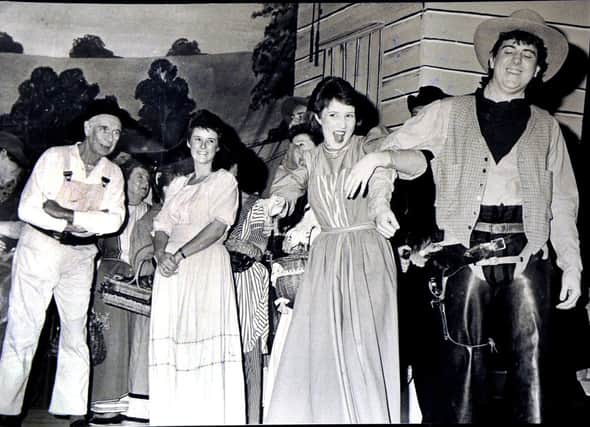 Kilsyth Music Society in a past production of Oklahoma in 1989.